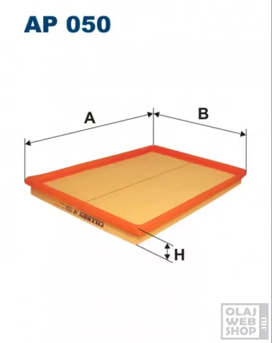 Filtron levegőszűrő AP050