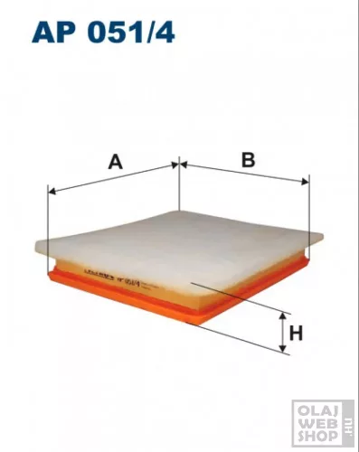 Filtron levegőszűrő AP051/4