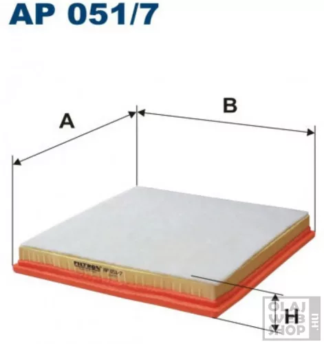 Filtron levegőszűrő AP051/7
