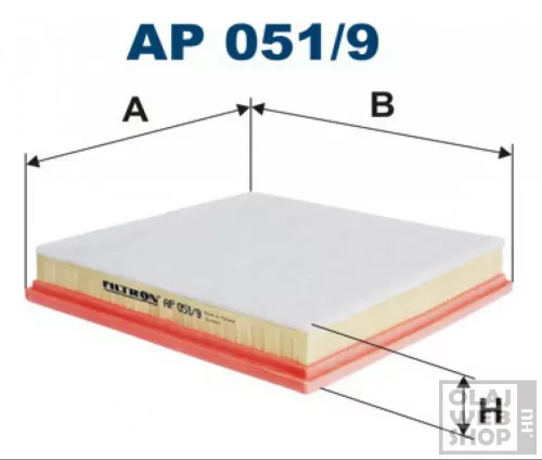 Filtron levegőszűrő AP051/9