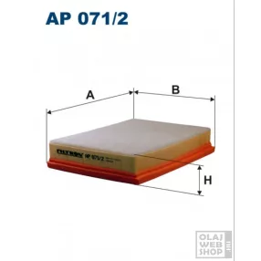 Filtron levegőszűrő AP071/2