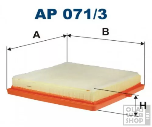 Filtron levegőszűrő AP071/3