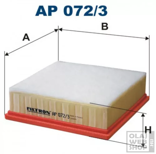 Filtron levegőszűrő AP072/3
