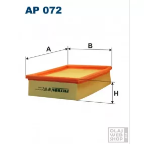 Filtron levegőszűrő AP072