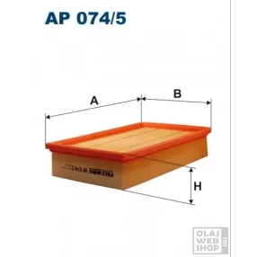 Filtron levegőszűrő AP074/5