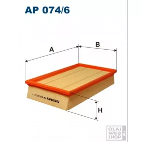 Filtron levegőszűrő AP074/6