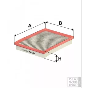 Filtron levegőszűrő AP074/8