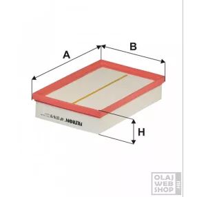 Filtron levegőszűrő AP074/9