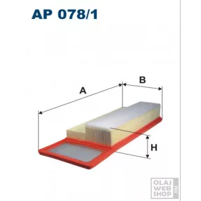 Filtron levegőszűrő AP078/1