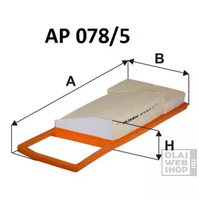 Filtron levegőszűrő AP078/5