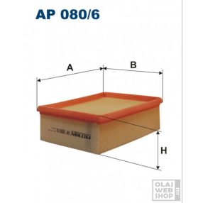 Filtron levegőszűrő AP080/6