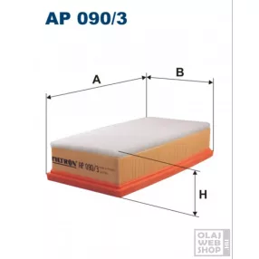 Filtron levegőszűrő AP090/3