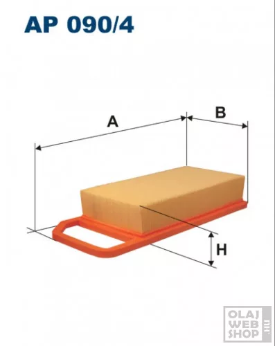 Filtron levegőszűrő AP090/4