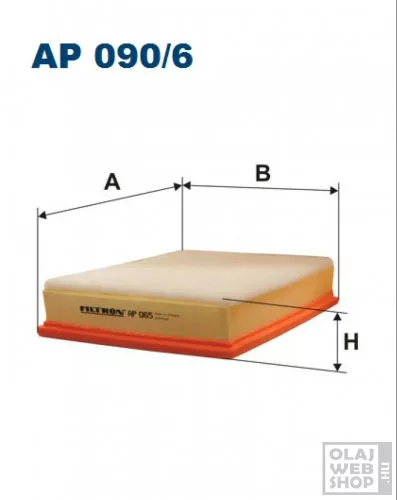 Filtron levegőszűrő AP090/6