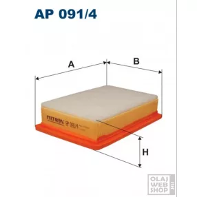 Filtron levegőszűrő AP091/4