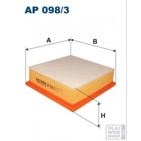 Filtron levegőszűrő AP098/3