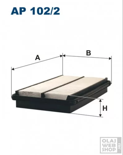 Filtron levegőszűrő AP102/2
