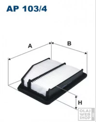 Filtron levegőszűrő AP103/4