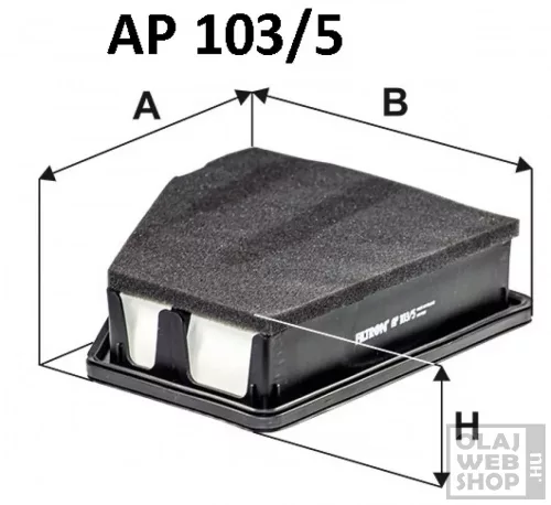 Filtron levegőszűrő AP103/5