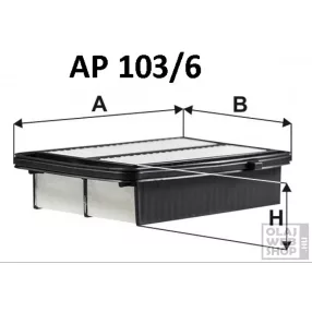Filtron levegőszűrő AP103/6