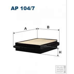 Filtron levegőszűrő AP104/7