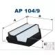Filtron levegőszűrő AP104/9 NR