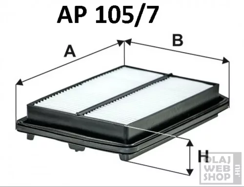 Filtron levegőszűrő AP105/7