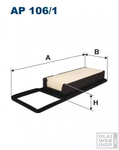 Filtron levegőszűrő AP106/1