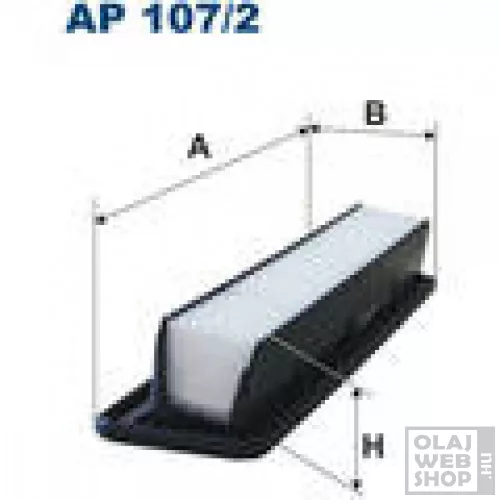 Filtron levegőszűrő AP107/2