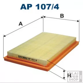 Filtron levegőszűrő AP107/4