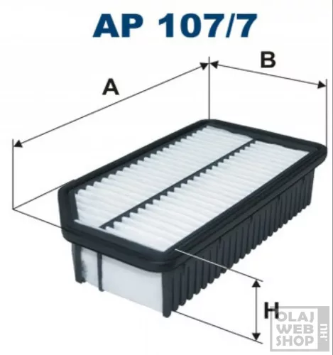 Filtron levegőszűrő AP107/7
