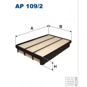 Filtron levegőszűrő AP109/2