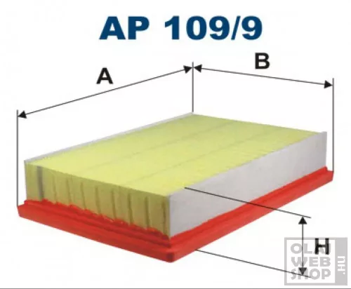 Filtron levegőszűrő AP109/9