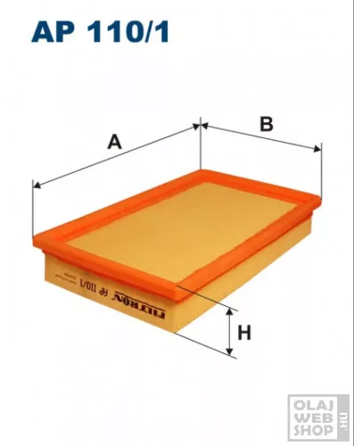 Filtron levegőszűrő AP110/1