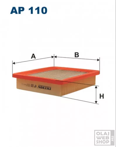 Filtron levegőszűrő AP110