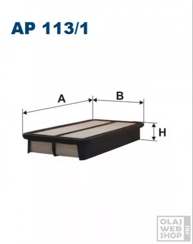 Filtron levegőszűrő AP113/1