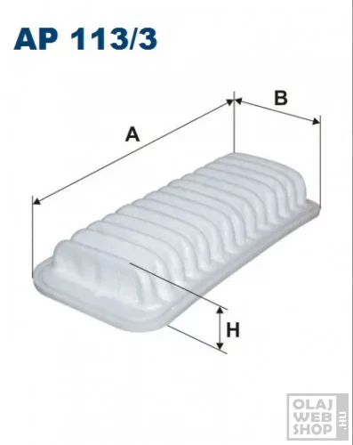 Filtron levegőszűrő AP113/3