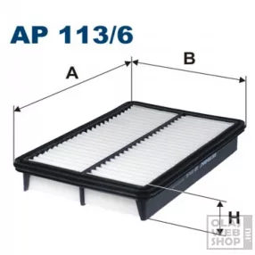 Filtron levegőszűrő AP113/6