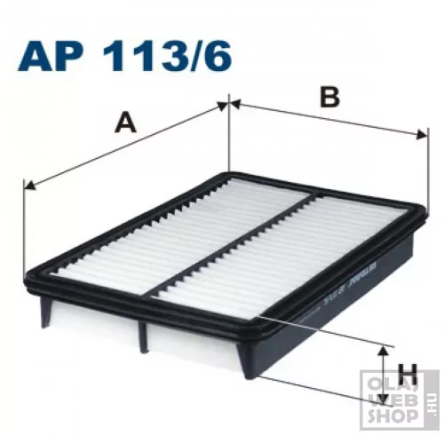 Filtron levegőszűrő AP113/6