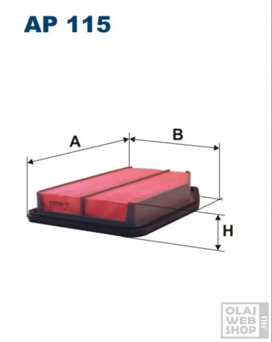 Filtron levegőszűrő AP115