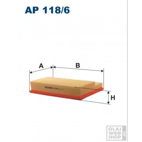 Filtron levegőszűrő AP118/6