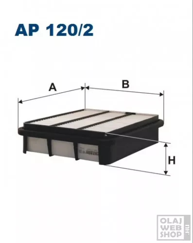 Filtron levegőszűrő AP120/2