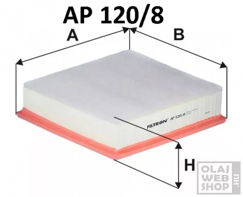 Filtron levegőszűrő AP120/8