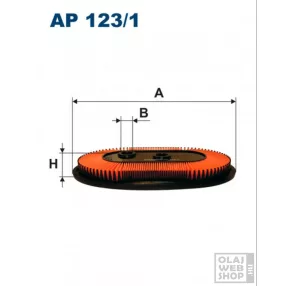 Filtron levegőszűrő AP123/1