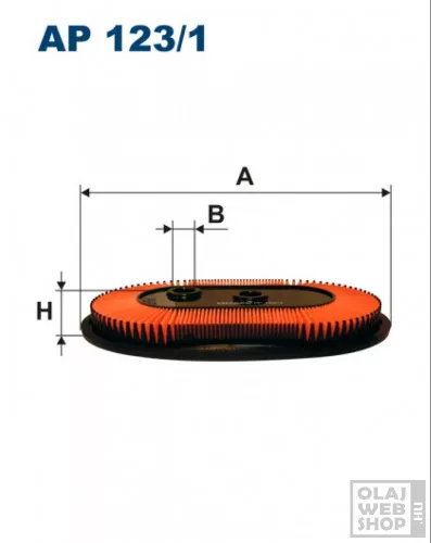 Filtron levegőszűrő AP123/1