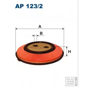 Filtron levegőszűrő AP123/2