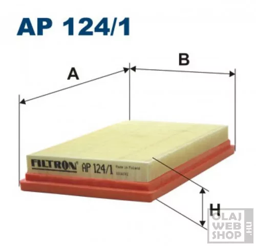 Filtron levegőszűrő AP124/1