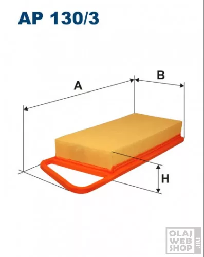 Filtron levegőszűrő AP130/3
