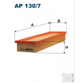 Filtron levegőszűrő AP130/7