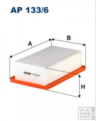 Filtron levegőszűrő AP133/6